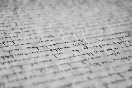 Cursive writing